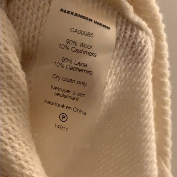 Alexander Wang Sleeveless Cashmere Tunic Sweater - Picture 5 of 7